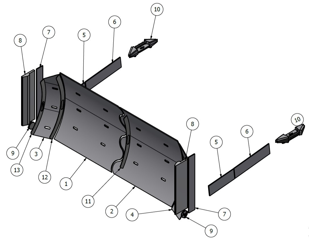 <p>Raptor - Armour/Safety Package - D6R Dozer</p>