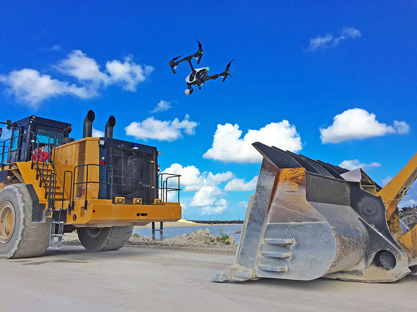 <p>@RaptorMining Drone</p>