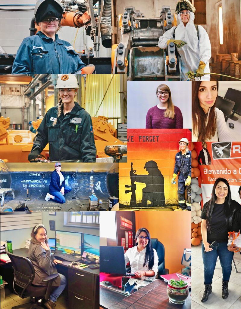 <p>THANK-YOU to all the AMAZING women at Raptor Mining around the world that GSD each and every day!</p>