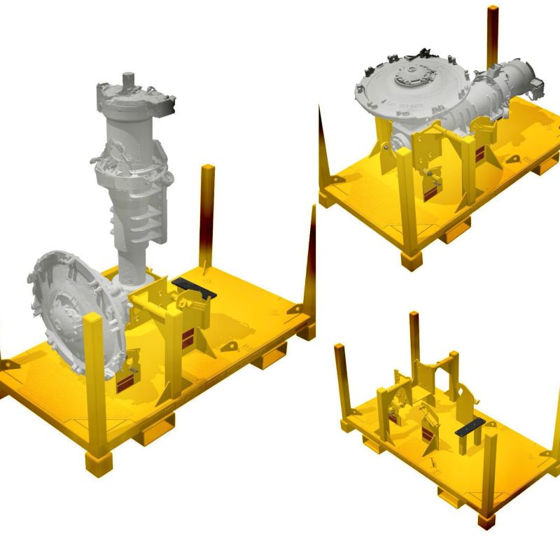 777 Front Suspension WBG Clip Stand