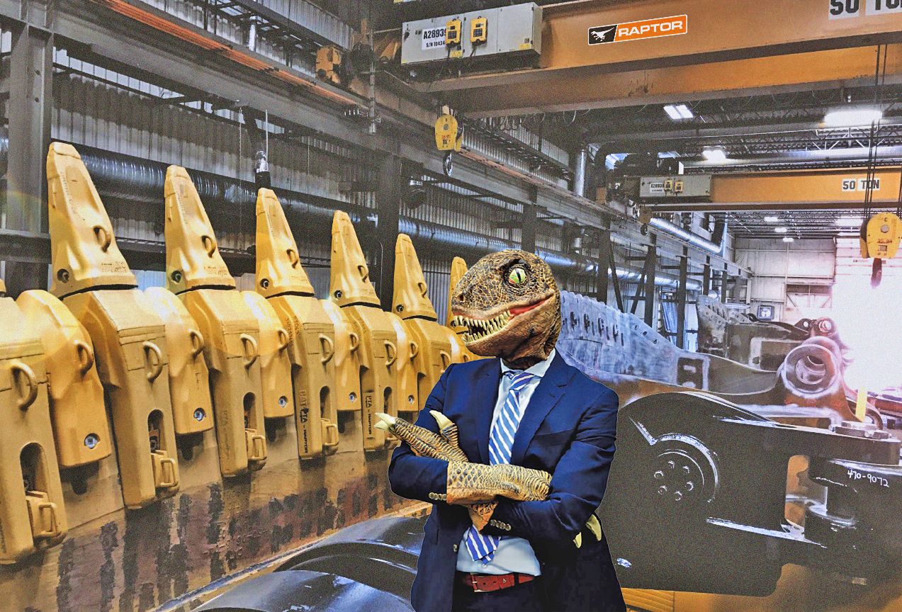 <p>All ROADS lead to Raptor's Jurassic Heavy Welding</p>