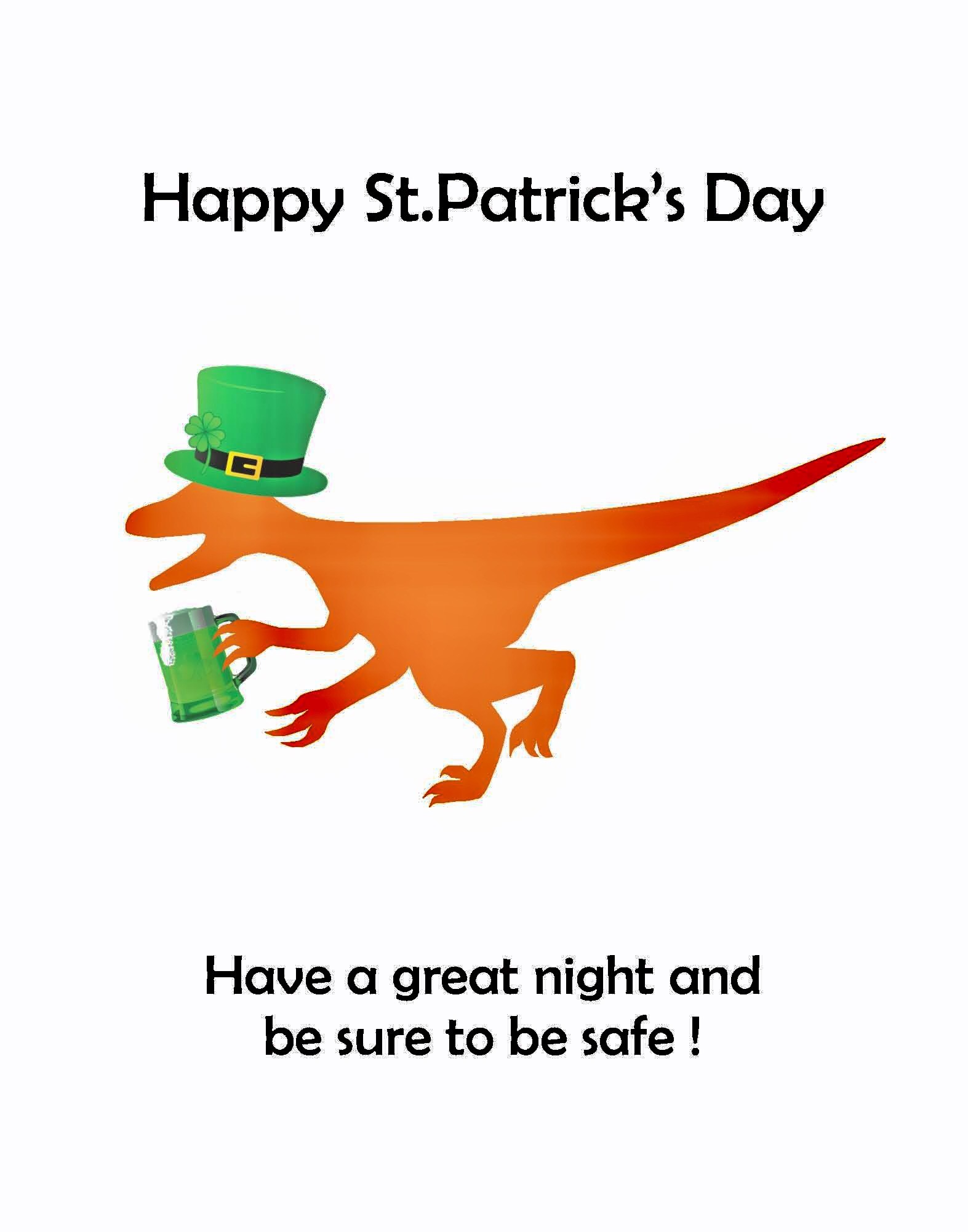 <p>! ¡Feliz Día de San Patricio!</p>