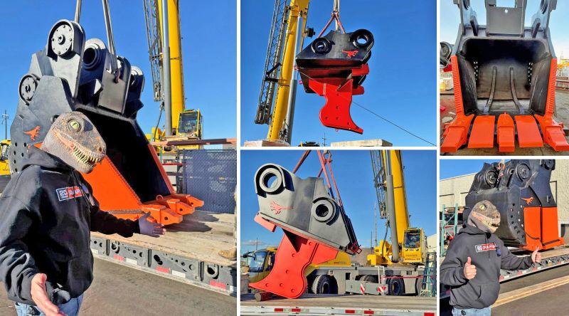 <p>Building JURASSIC sized Dredging Buckets and Rippers</p>