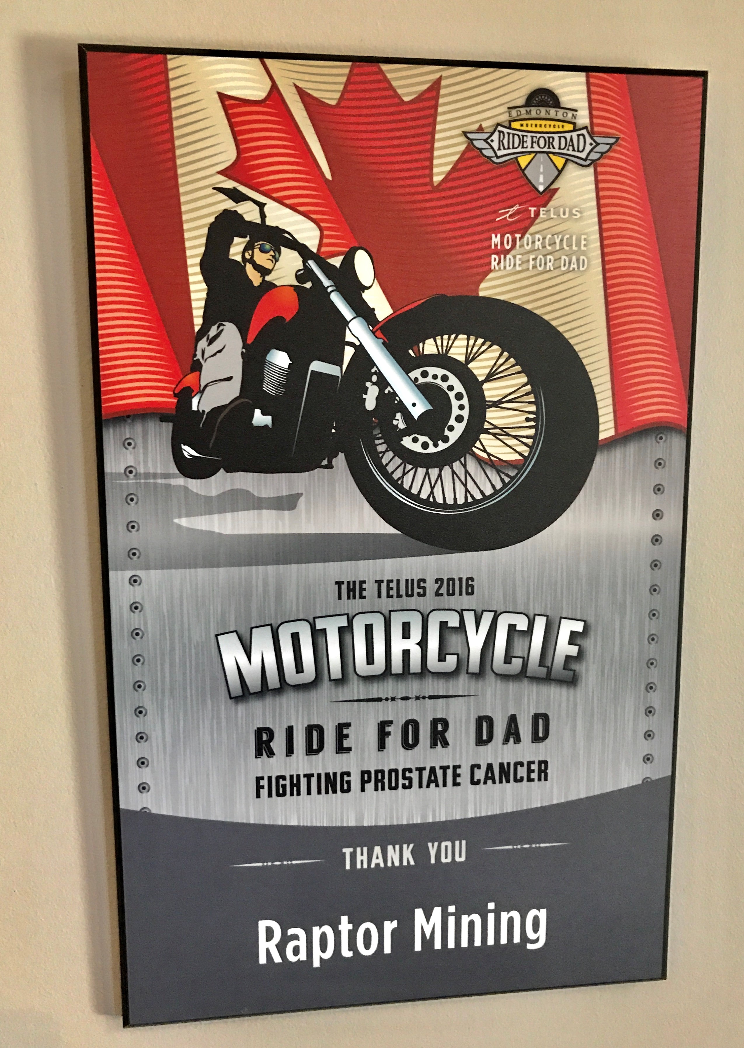 <p>Ride For Dad</p>