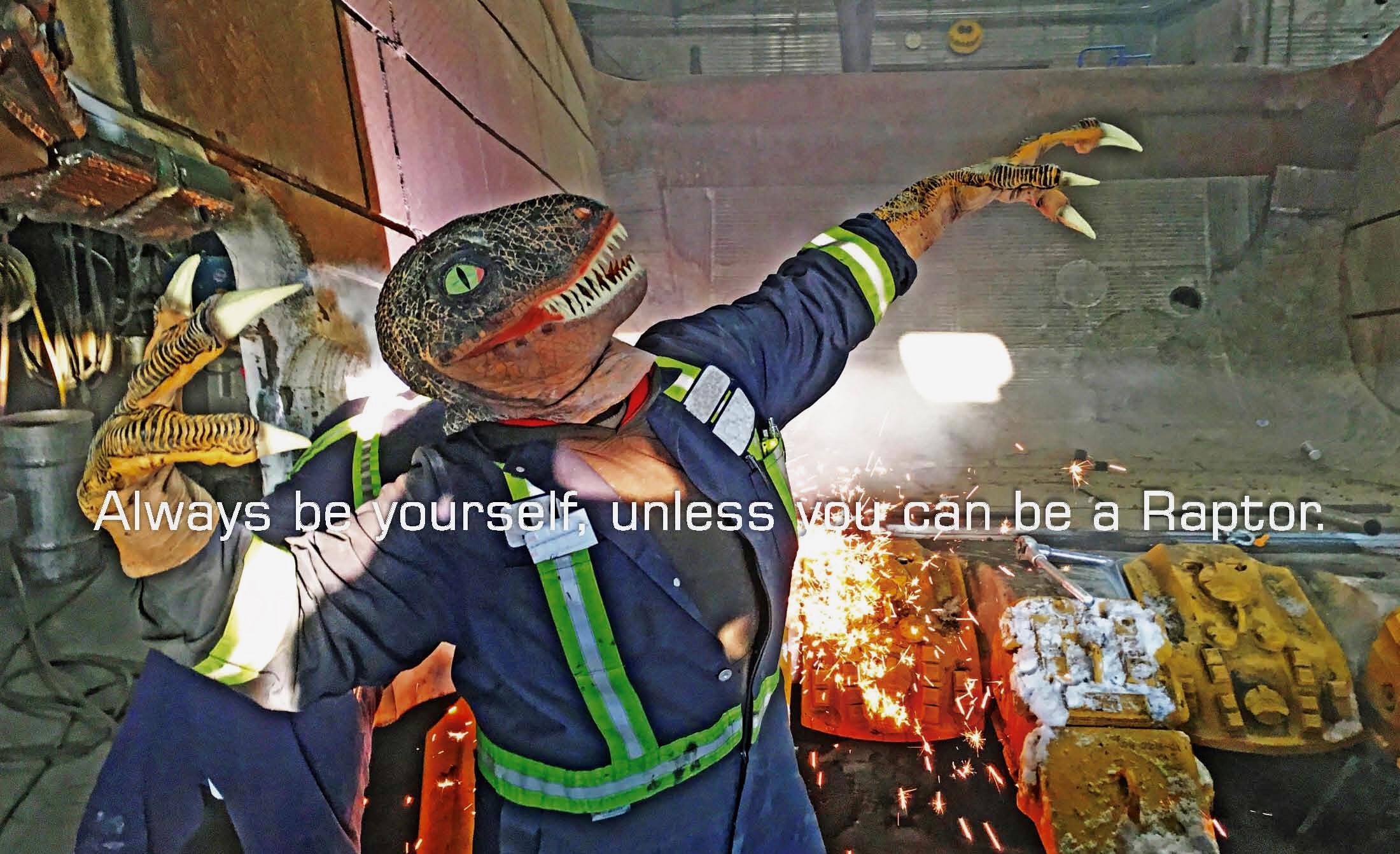 <p>Be Yourself</p>