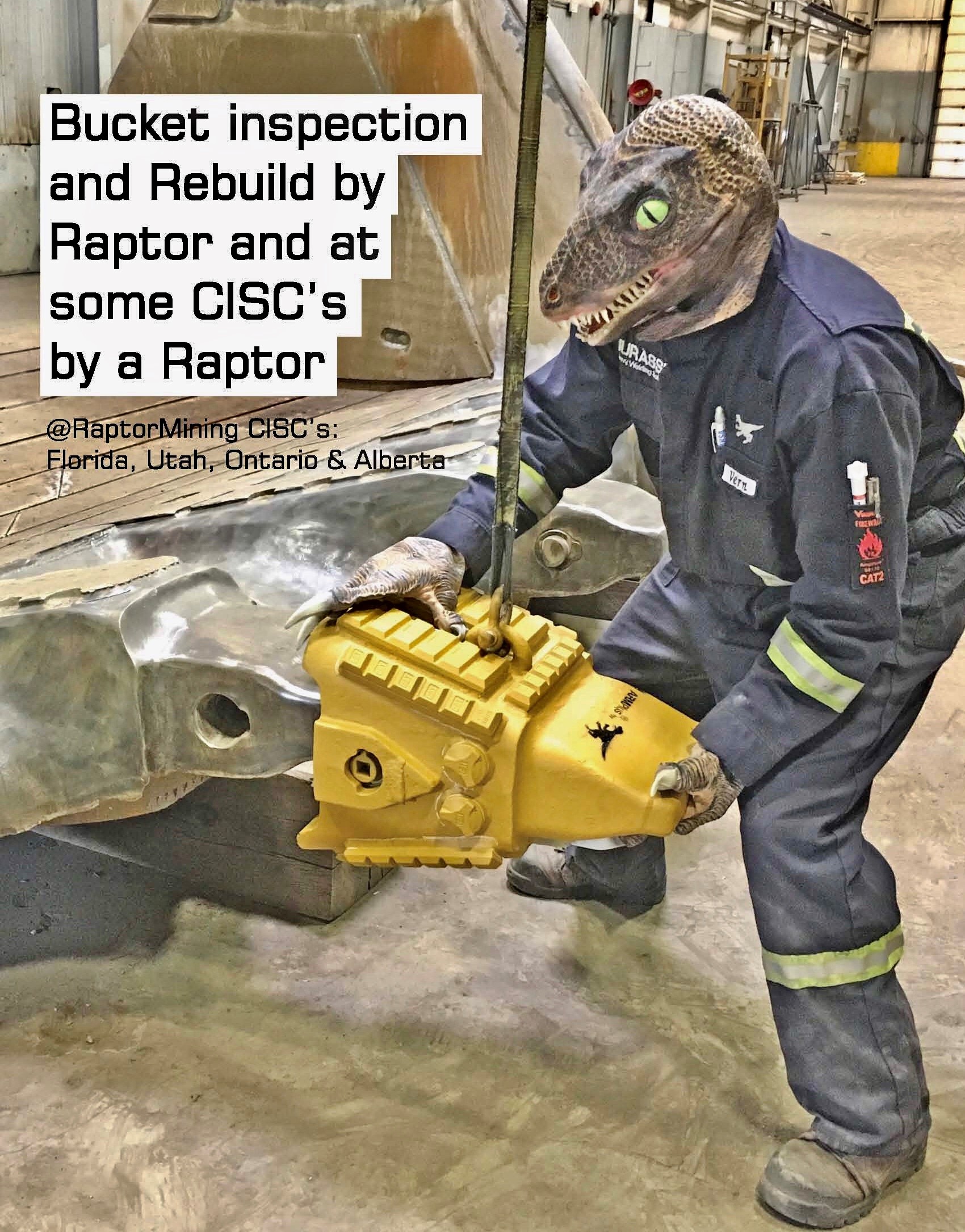 <p>Bucket Inspections and Rebuilds</p>